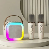 K12 Bluetooth Karaoke Speaker with Microphone – Portable Wireless Music Player for Kids & Adults