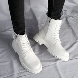 Men's British Style Desert Boots with Zip Closure – Comfortable, Stylish, and Durable Footwear