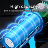 Ultra-Bright Rechargeable LED Flashlight with Zoom & Power Bank Function – Long-Range Waterproof Torch for Camping & Emergencies
