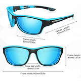 Gafas de sol polarizadas para hombre: protección UV de alta definición para actividades al aire libre y deportes