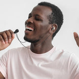 Wired HiFi Karaoke Headphones with Mic - Noise Cancelling 3.5mm AUX Heavy Bass Earphones