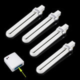 UV Nail Lamp Replacement Bulbs – 9W UV Light Tubes for Gel Nail Dryers (365nm)