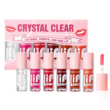 Aceite hidratante para labios en gelatina: cuidado labial duradero, hidratante y brillante
