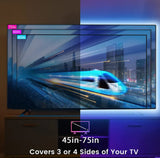 Tira de luces LED USB: luz nocturna flexible de 5 V para TV, PC, computadora portátil y decoración del hogar