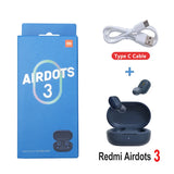 Auriculares inalámbricos Bluetooth Xiaomi Redmi AirDots 3: auriculares internos con cancelación de ruido y micrófono para deportes y juegos