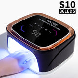 Cordless Rechargeable UV LED Nail Lamp – 36 Beads Fast-Dry Gel Nail Dryer for Home & Salon Use