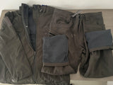 Chaqueta y pantalones tácticos softshell impermeables para hombre para senderismo, acampada y esquí en invierno