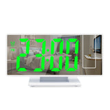Digital Projection Alarm Clock with Time, Temperature, and Snooze