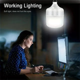 Bombilla LED recargable por USB | Luz portátil de emergencia para acampar
