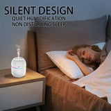 Mini USB Air Humidifier - 220ml Portable Aroma Diffuser with Color Changing Light
