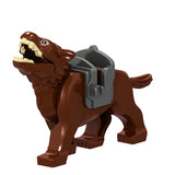 Medieval Knight & Animal Building Block Set - Compatible with Major Brands
