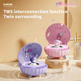 Kuromi Kawaii Bluetooth Speaker with Night Light – Portable Wireless Anime Gift
