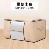 Foldable Large-Capacity Storage Bag for Clothes, Quilts & Bedding