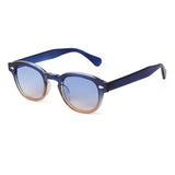 Vintage Shell Round Sunglasses – Retro Fashion Shades for Men & Women (UV400 Protection)