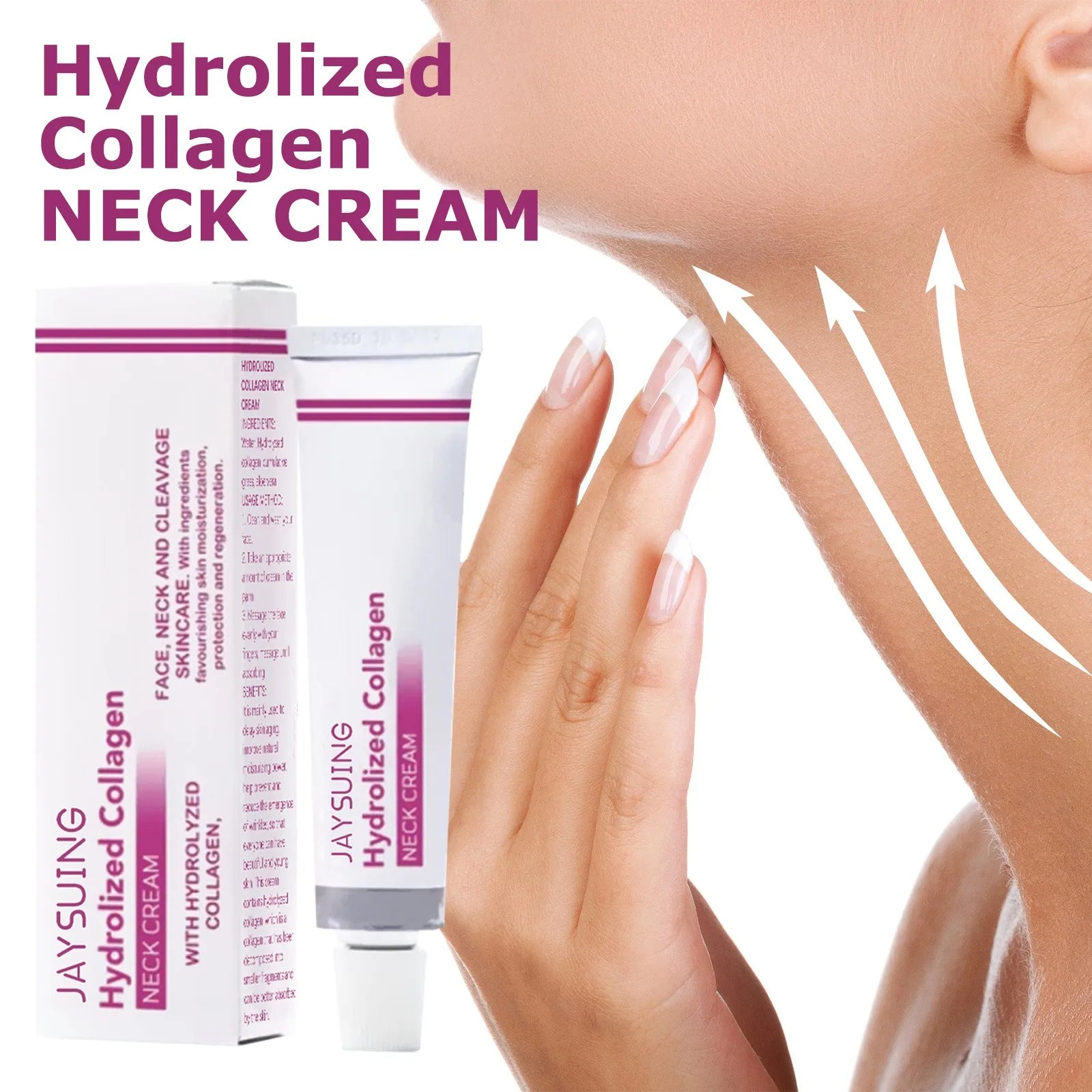 Anti-Aging Neck Cream for Fine Lines & Double Chin Reduction