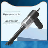 Compact Wireless Vacuum Cleaner for Car and Home with Multi-Function Suction and Blowing