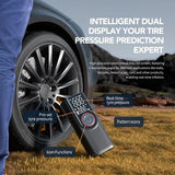 Portable 6000mAh Wireless Tire Inflator – Fast Car, Bike, and Motorcycle Air Pump