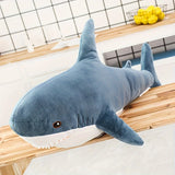 Soft Plush Shark Toy – Cute Ocean Animal Pillow for Kids & Adults