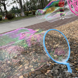Outdoor Bubble Machine for Kids – Big Bubble Maker Wand Set for Parties & Playtime