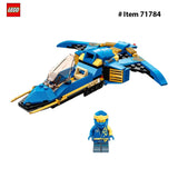 NINJAGO Lightning Jet EVO Building Set – Jay’s Upgradeable Airplane Toy