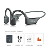 Auriculares de conducción ósea DG08 clásicos 2024 Auriculares inalámbricos Bluetooth con micrófono BT 5.3 Resistente al agua para entrenamientos deportivos y de carrera
