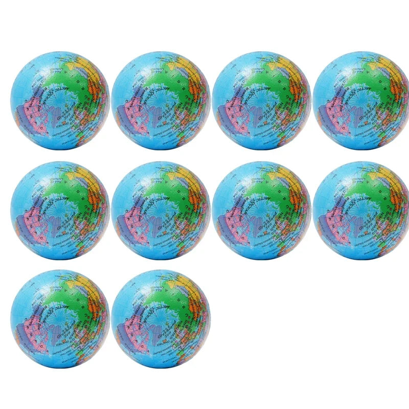 Juguete de descompresión con forma de globo de espuma de poliuretano: pelota antiestrés para niños y adultos 