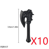 Medieval Weapons Building Block Set – Knight Accessories for DIY Scenes