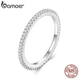 Exquisite Sterling Silver Moissanite Wedding Band – D Color, VVS1 Clarity, Pave-Set Ring for Women