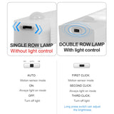 Luz nocturna LED con sensor de movimiento: recargable por USB, montaje magnético y de bajo consumo para emergencias y uso doméstico