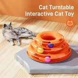 Durable Plastic Flying Disc Toy for Cats – Interactive Pet Playtime Toy