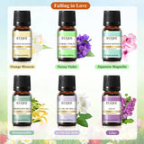 Premium Pure Essential Oil Combo Set for Aromatherapy & Air Purification