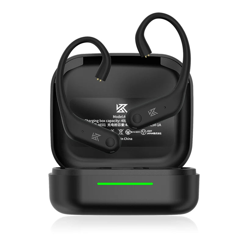 Bluetooth Ear Hook Adapter – Convert Wired Earphones to Wireless with HiFi Sound & Built-in Mic