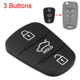 Hyundai & Kia Key Fob Button Pad Replacement – 3-Button Rubber Pad