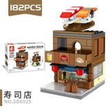 Small Building Blocks Compatible with Lego for Creative Construction