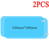 2 piezas de película impermeable para espejo retrovisor de coche: ¡conduzca con seguridad en cualquier clima!
