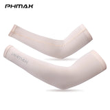 Men’s UV Protection Ice Silk Arm Sleeves – Non-Slip, Breathable Summer Sports Gear