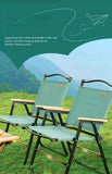 Foldable Wooden Beach Chair with Armrests – Heavy-Duty Outdoor Lounge Seating