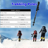 Telescopic Aluminum Hiking Pole for Trekking and Mountaineering
