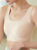 Wireless Seamless Bra for Women – Full Coverage Comfort Bra, Breathable Everyday Wear