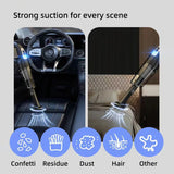 Powerful Cordless Car Vacuum Cleaner - Handheld & Rechargeable for Home & Auto