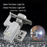 LED Cabinet Light with Motion Sensor – Auto ON/OFF, Battery-Powered, Warm & Cool White Options