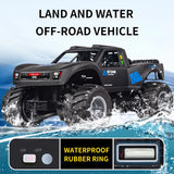 Vehículo anfibio todoterreno JJRC Q156 4WD para escalada: vehículo acrobático RC resistente al agua