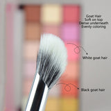 Brocha de maquillaje profesional para esculpir y contornear: pelo de cabra suave para una mezcla perfecta
