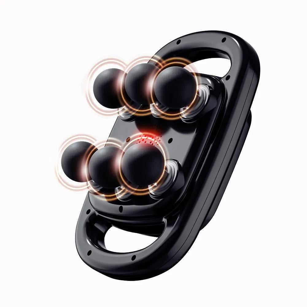 6-Head Deep Tissue Massage Gun for Neck, Back & Full Body Pain Relief