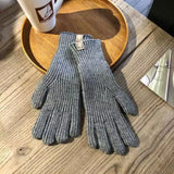 Unisex Acrylic Knit Gloves – Fashionable and Comfortable Winter Wear