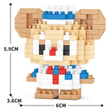Disney Stitch & Mickey Mouse Micro Building Blocks – Creative Kids Toy Gift