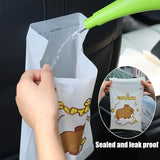 Bolsas de basura desechables para automóvil con forma de carpincho: solución de desechos portátil y a prueba de fugas