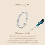 Exquisite Sterling Silver Moissanite Wedding Band – D Color, VVS1 Clarity, Pave-Set Ring for Women