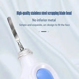 Ultrasonic Skin Scrubber Facial Cleaner with Vibration Massage & Ion Therapy