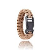 Tactical Paracord Survival Bracelet – 7-Strand 4mm Emergency Rope for Outdoor Adventures